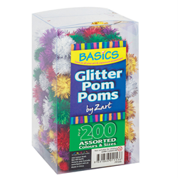 1 pompoms